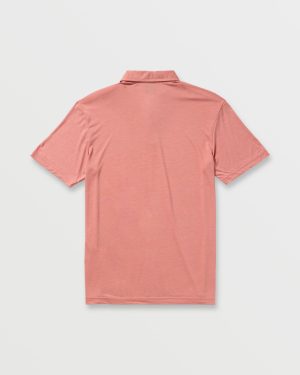 Eclipse Short Sleeve Polo Shirt – Dust Red
