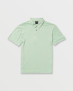Eclipse Short Sleeve Polo Shirt – Seafoam