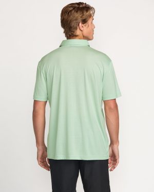 Eclipse Short Sleeve Polo Shirt – Seafoam