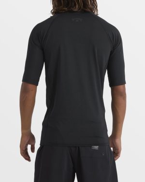 Arch Performance Fit Short Sleeve Rashguard – Black
