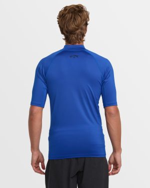 Arch Performance Fit Short Sleeve Rashguard – Cobalt