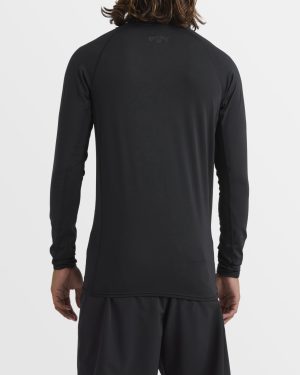 Arch Performance Fit Long Sleeve Rashguard – Black