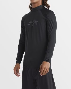 Arch Performance Fit Long Sleeve Rashguard – Black
