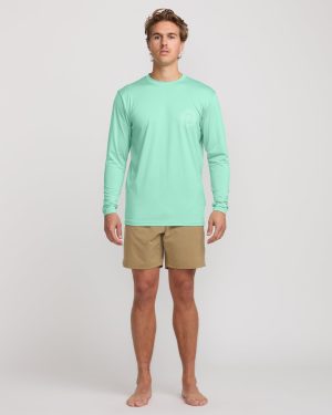 Big Dave Loose Fit Long Sleeve Surf Tee – Bermuda