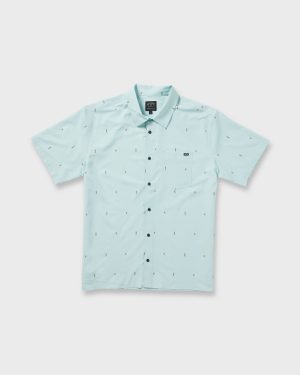 Surftrek Transit Short Sleeve Shirt – Dusty Blue