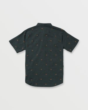 All Day Jacquard Short Sleeve Shirt – Stealth