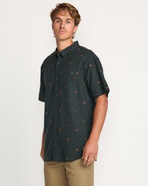 All Day Jacquard Short Sleeve Shirt – Stealth