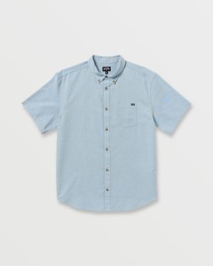 All Day Short Sleeve Shirt – Powder Blue