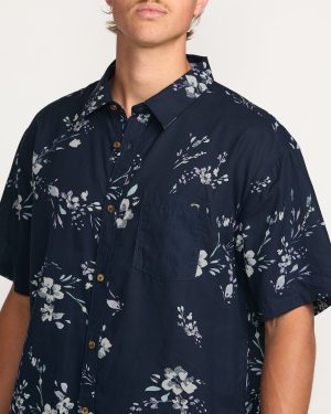 Sundays Short Sleeve Shirt – Dark Navy