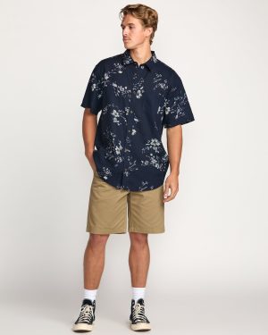Sundays Short Sleeve Shirt – Dark Navy