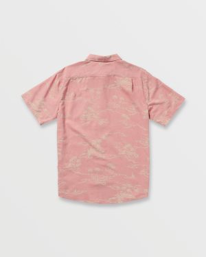 Sundays Short Sleeve Shirt – Dust Red