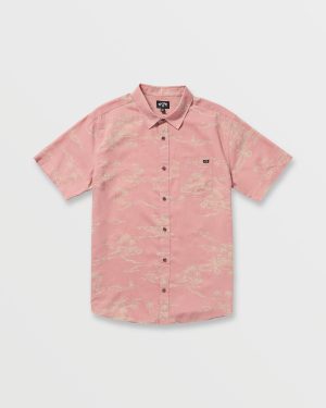 Sundays Short Sleeve Shirt – Dust Red