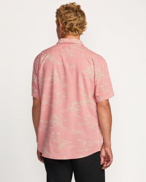Sundays Short Sleeve Shirt – Dust Red