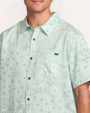 Sundays Short Sleeve Shirt – Mist Green