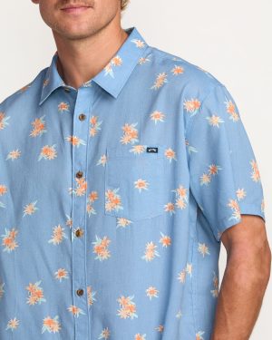 Sundays Mini Short Sleeve Shirt – Carolina Blue