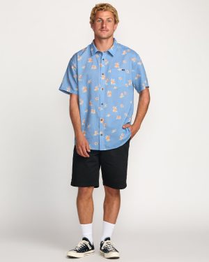Sundays Mini Short Sleeve Shirt – Carolina Blue