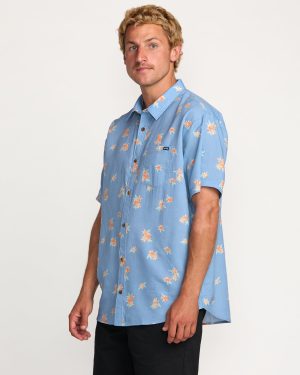 Sundays Mini Short Sleeve Shirt – Carolina Blue