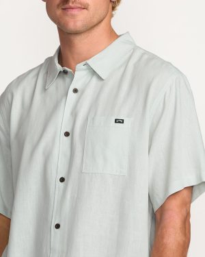 Ricardo Short Sleeve Shirt – Ash Blue