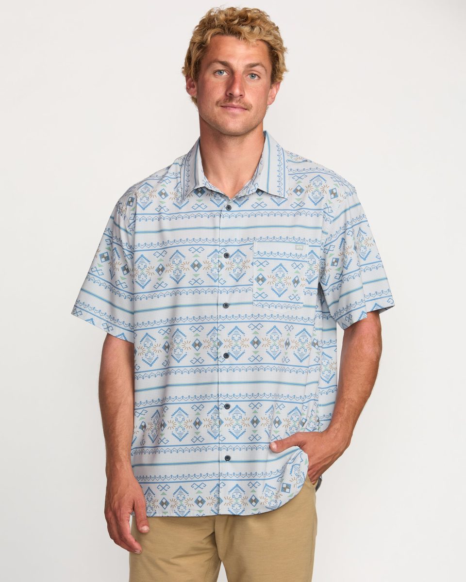 Surftrek Perf Short Sleeve Shirt - Alloy