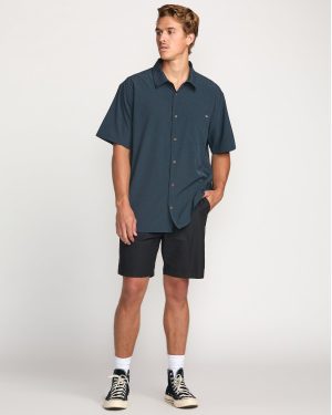 Surftrek Perf Short Sleeve Shirt – Navy