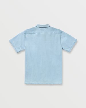Occy Short Sleeve Shirt – Cloud Blue