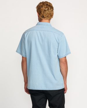 Occy Short Sleeve Shirt – Cloud Blue