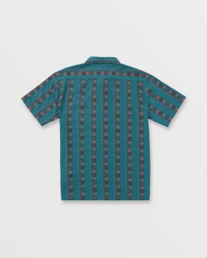 Billabong x Mami Wata Star Short Sleeve Shirt – Teal
