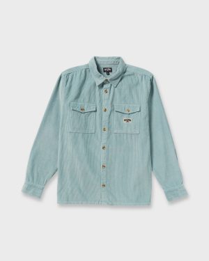 Bong Days Long Sleeve Shirt – Washed Blue
