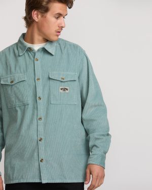 Bong Days Long Sleeve Shirt – Washed Blue