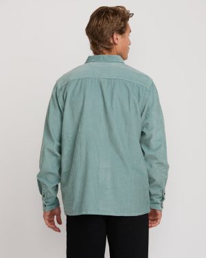 Bong Days Long Sleeve Shirt – Washed Blue