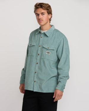 Bong Days Long Sleeve Shirt – Washed Blue