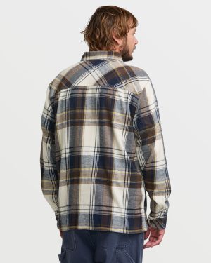 Bad Dog Flannel Shirt – Silver
