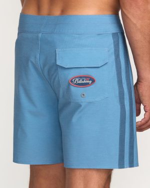 Kirra Pro Performance 18 Boardshorts – Carolina Blue