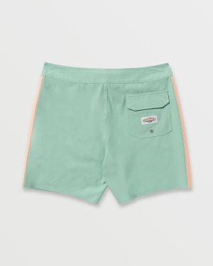 Kirra Pro Performance 18 Boardshorts – Mist Green