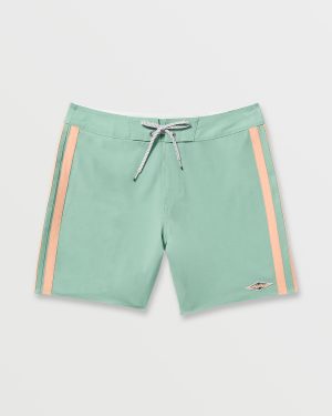Kirra Pro Performance 18 Boardshorts – Mist Green