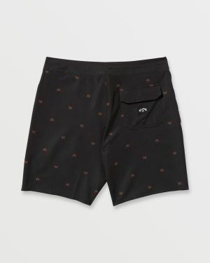 Sundays Pro Performance 19 Boardshorts – Black