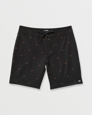 Sundays Pro Performance 19 Boardshorts – Black