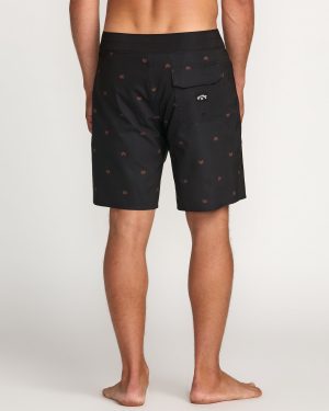 Sundays Pro Performance 19 Boardshorts – Black