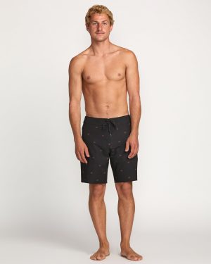 Sundays Pro Performance 19 Boardshorts – Black