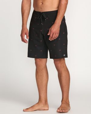 Sundays Pro Performance 19 Boardshorts – Black