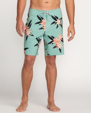 Sundays Pro Performance 19 Boardshorts – Mist Green