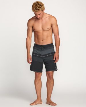 73 Pro Performance 18 Boardshorts – Black