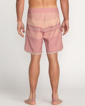 73 Pro Performance 18 Boardshorts – Dusty Pink