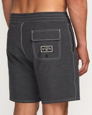Every Other Day Lo Tide 18 Boardshorts – Black