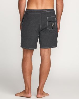 Every Other Day Lo Tide 18 Boardshorts – Black