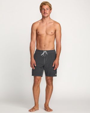 Every Other Day Lo Tide 18 Boardshorts – Black