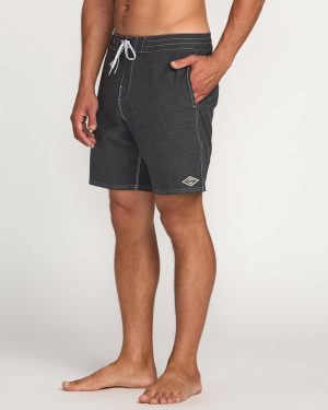 Every Other Day Lo Tide 18 Boardshorts – Black