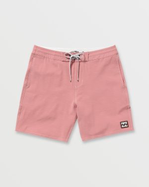 Every Other Day Lo Tide 18 Boardshorts – Dusty Rose
