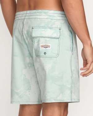Every Other Day Lo Tide 18 Boardshorts – Seafoam