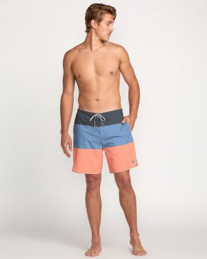 73 Lo Tide 18 Boardshorts – Deep Blue